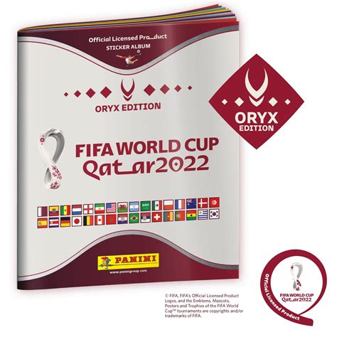 Panini Fifa World Cup 2022™ Oryx Edition Sammelalbum 2 Stickertüten