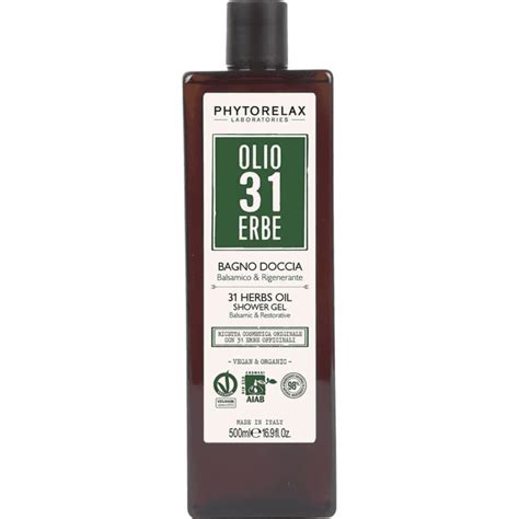 HARBOR PHYTORELAX OLIO 31 ERBE BAGNO DOCCIA 500 ML Rocco Profumerie