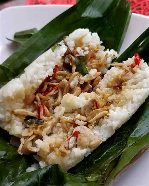 Resep Nasi Bakar Ikan Teri Yang Rasanya Pulen Dan Gurih Abis