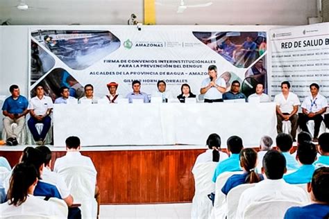 Amazonas Gore Firma Convenio Con Municipalidades De Bagua Para La