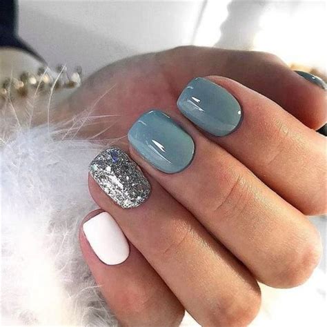 Winter Nail Designs Short Square Daily Nail Art And Design