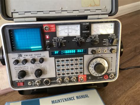 Ifr Fm Am S Communications Service Monitor Khz To Ghz Tested