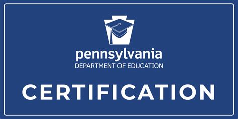 Certificates in Pennsylvania