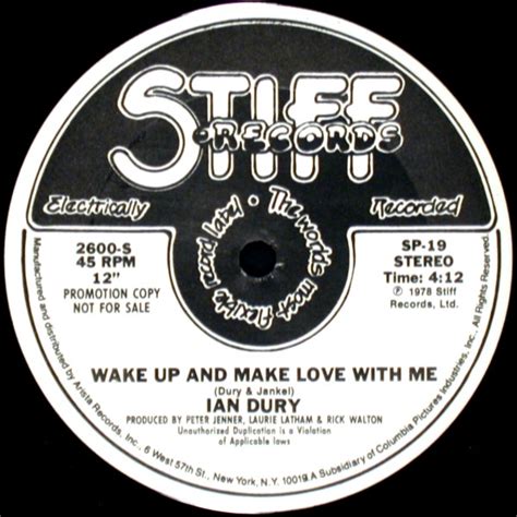 Ian Dury Wake Up And Make Love With Me 1978 Vinyl Discogs