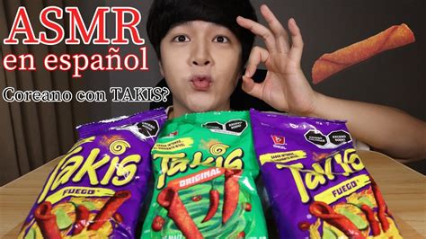 Asmr Comiendo Takis Reaccion Coreano Sonido De Comer Eating Sound