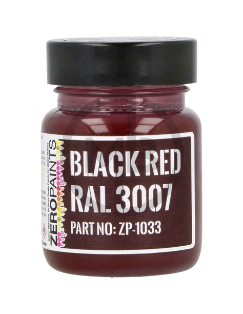 Black Red Ral 3007