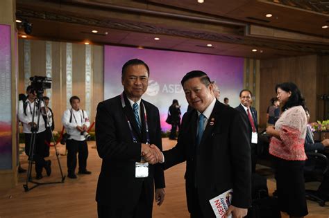 Secretary General Of Asean Attends Interface With High Level Task Force