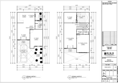 Desain Rumah Minimalis 2 Lantai 6×12 Gambar Desain Arsitek