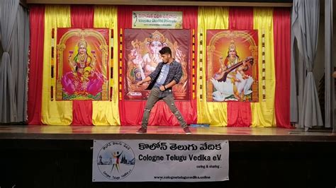 Telugu Medley Duet Performance Disguised Dancers Vinayaka Chavithi