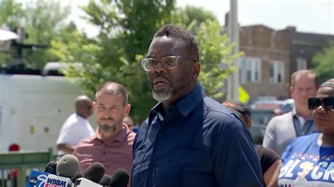 Watch Mayor Brandon Johnson Addresses Devastating Flooding In Chicago