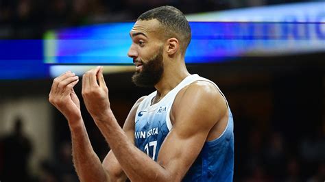 NBA fines Timberwolves' Rudy Gobert $100K for gesturing money sign to ...