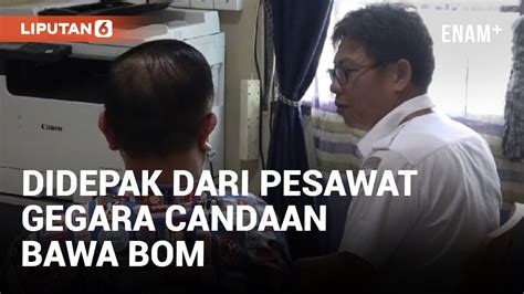 Bercanda Bawa Bom Ke Pramugari Penumpang Pesawat Di Padang Langsung