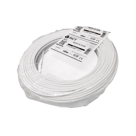 Cable Libre De Halogeno H07Z1 K 1 5 Mm2 450 750KV Blanco Rollo 50 Mts