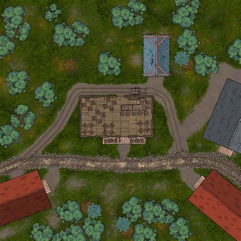 The Sleeping Giant Tap House Lost Mine Of Phandelver Battle Map 30 X