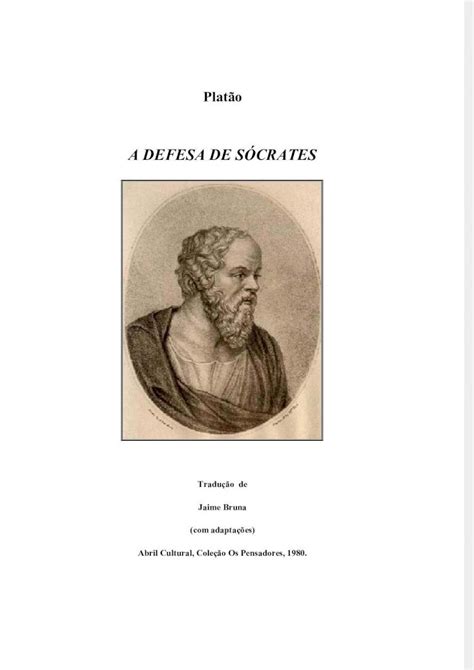 PDF Apologia de Sócrates português DOKUMEN TIPS