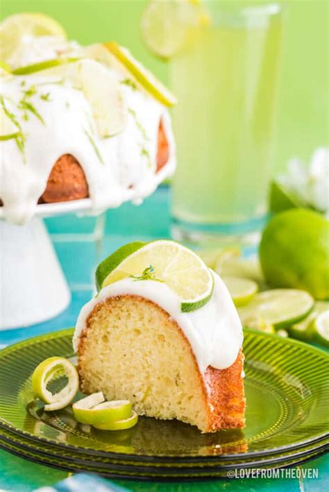 Easy Lime Cake • Love From The Oven