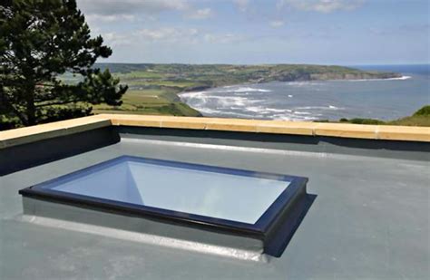 Extra Large Fixed Flat Rooflights Roof Maker