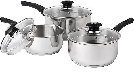 Russell Hobbs Rh Eu Teilig Kochtopfset Cm Edelstahl Pan