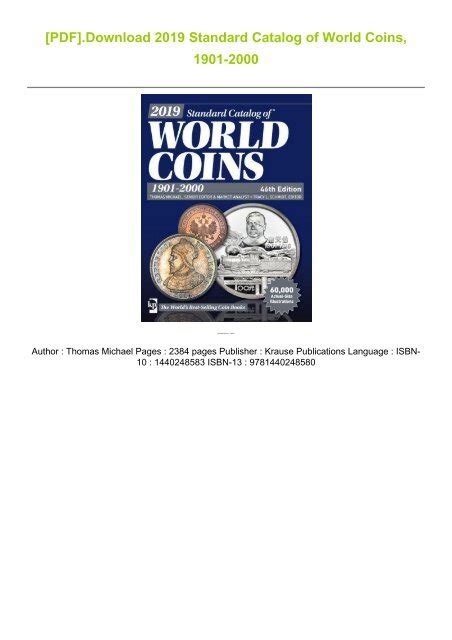 [PDF].Download 2019 Standard Catalog of World Coins, 1901-2000