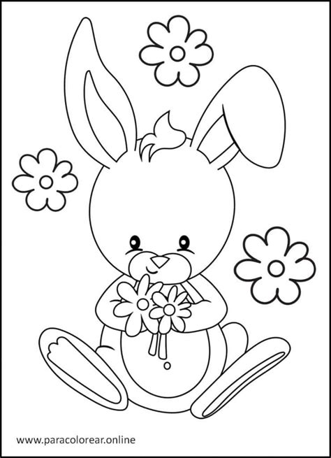 Los Mejores Dibujos De Pascua Para Colorear Imprimir Y Pintar 🐰