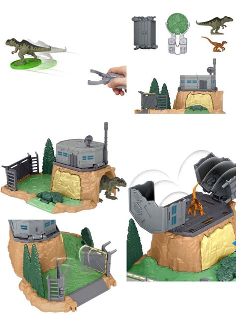 Jurassic World Dominion Minis Giganotosaurus Rampage Playset With