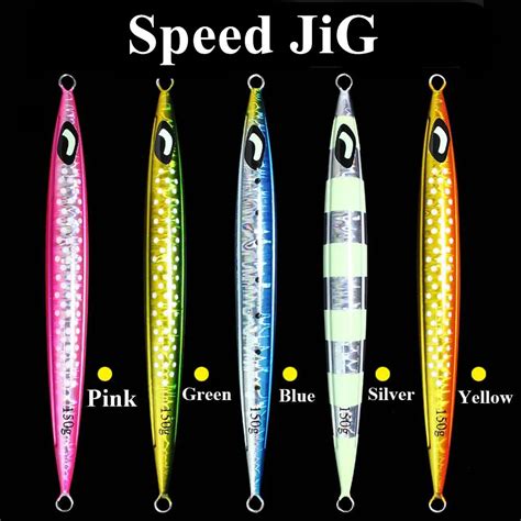 Castfun Jigging Lure G G G G G Pcs Lot Metal Jigs Baits