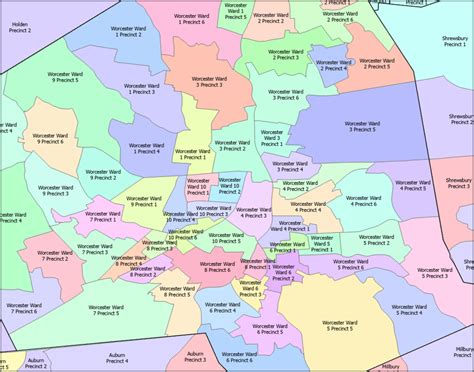 Ward And Precinct Map Cherye Bette Ann