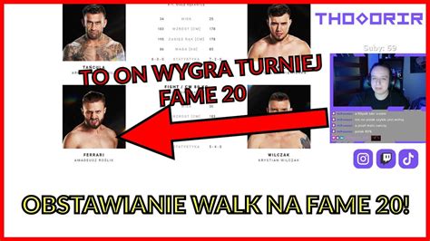 Fame Mma Typowanie Wynik W Walk Fina Ferrari Vs Polak Don