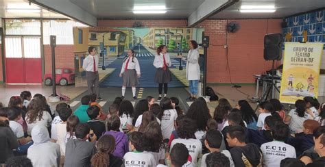 Detran Df Promove A Es Educativas Para Crian As De A Anos Df