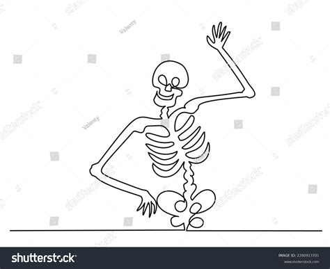 Skeleton Line Drawing Royalty-Free Images, Stock Photos & Pictures ...