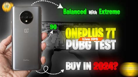 Oneplus 7T PUBG BGMI Test In 2024 Balanced With Extreme With Live