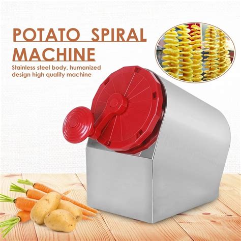 ITOP Manual Potato Spiral Slicer Manual Potato Twister Tornado Slicer