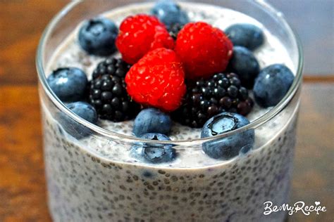 Mixed Berry Chia Pudding Recipe