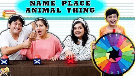 Name Place Animal Thing Use Your Brain Fun Challenge Aayu And Pihu