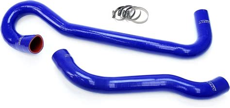 Amazon HPS Blue Reinforced Silicone Radiator Hose Kit Coolant