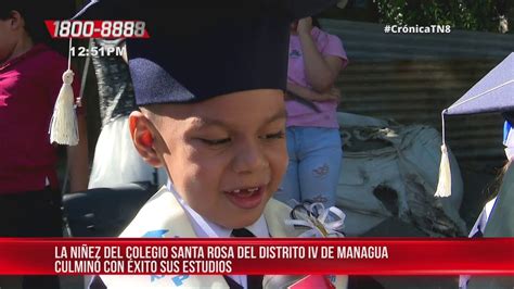 Colegio Santa Rosa En Managua Nicaragua Celebra Promoci N Con La