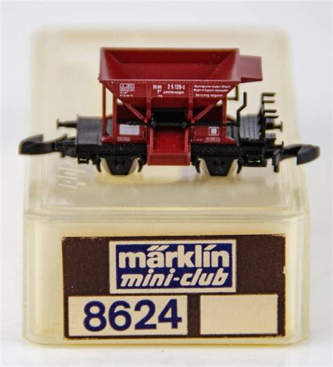 Vintage Marklin Mini Club German Z Scale Db Schotterwagen Etsy