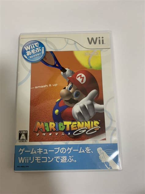 【傷や汚れあり】wii マリオテニス マリオテニスgc Wiiで遊ぶ マリオテニス マリオ ルイージ クッパ テレサ Nintendo 任天堂