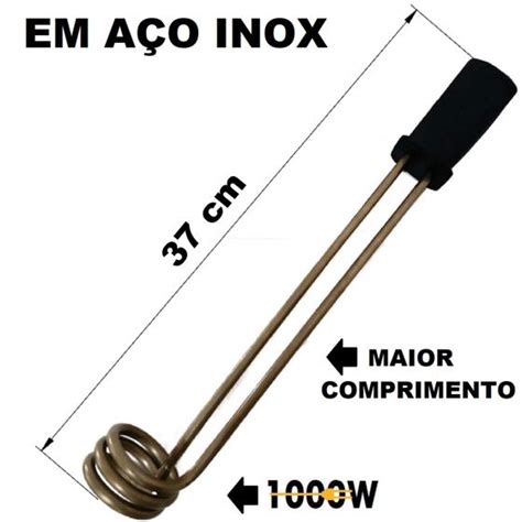 Ebulidor Aquecedor De Gua Em Inox W V Tgo Solutions