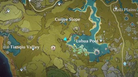 Genshin Impact Lotus Head Locations On Map