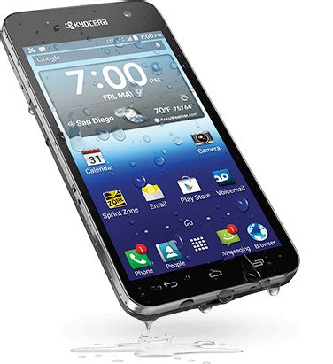 Sprint And Virgin Mobile Announce The Low End Water Resistant Kyocera