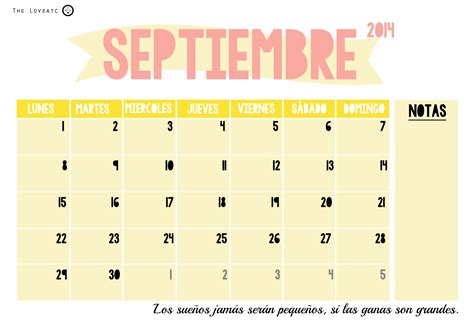 Calendario Septiembre Para Imprimir Gratis Artcreatiu