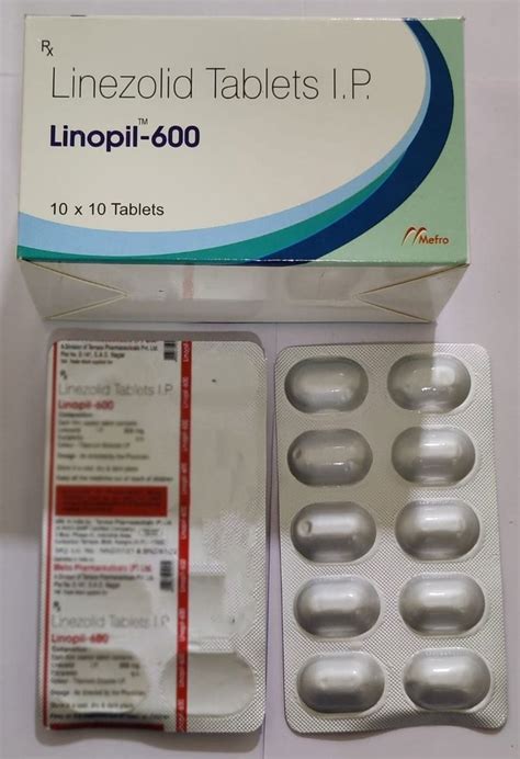 600 Mg Linezolid Tablets IP At Rs 150 Stripe Pharmaceutical Tablets