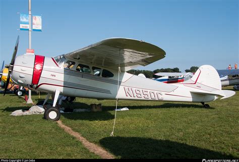 N1950C Private Cessna 195B Photo By Jan Seba ID 1657525