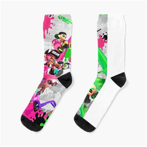 Nintendo Splatoon 2 Socks Redbubble