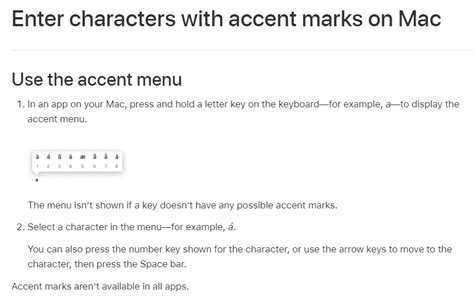 How can I type characters with accent marks? – Satechi