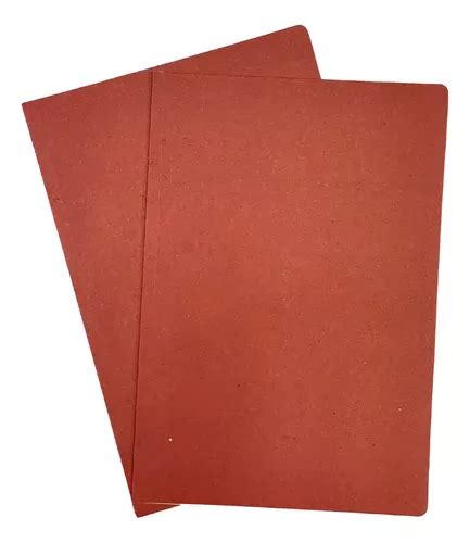 Carpeta De Fibra Marron Carta Y Oficio X 25 MercadoLibre