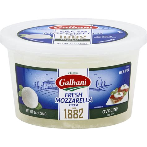 Galbani Cheese Fresh Mozzarella Ovoline Egg Size Shop Priceless