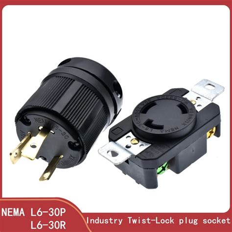 Nema L6 30 250vac 30a Twist Lock Electrical Female 44 Off