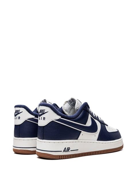 Nike Air Force 1 Low College Pack Midnight Navy Sneakers Blue